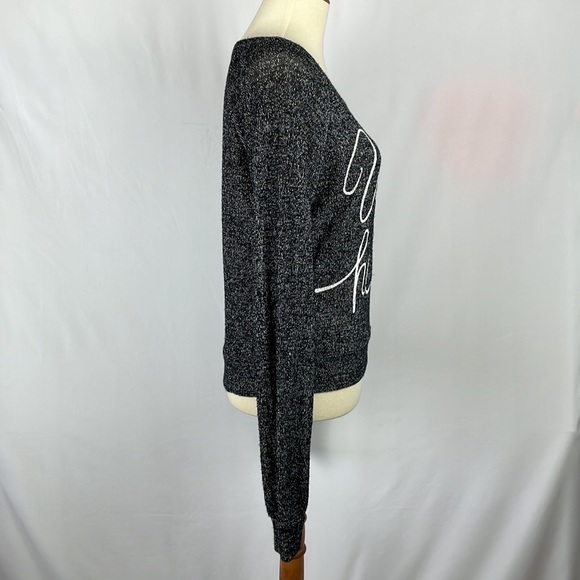 “Wild at Heart" Soft Embroidered Long Sleeve Lightweight Sweater - Size Medium - Picture 7 of 11